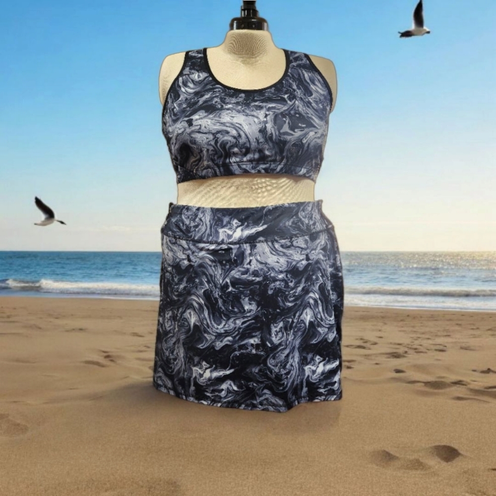 Athletic Woman's  Set including sports bra and skort
